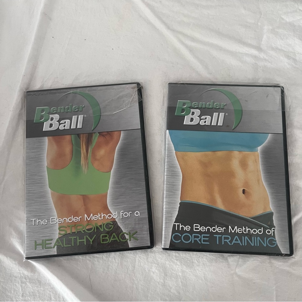 BENDER BALL METHOD OF CORE TRAINING & Strong Healthy Back DVDs